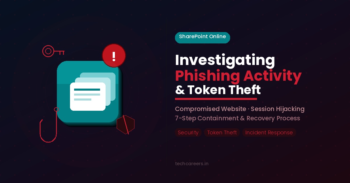 Investigating SharePoint Phishing Activity Caused by Token Theft from a Compromised Website